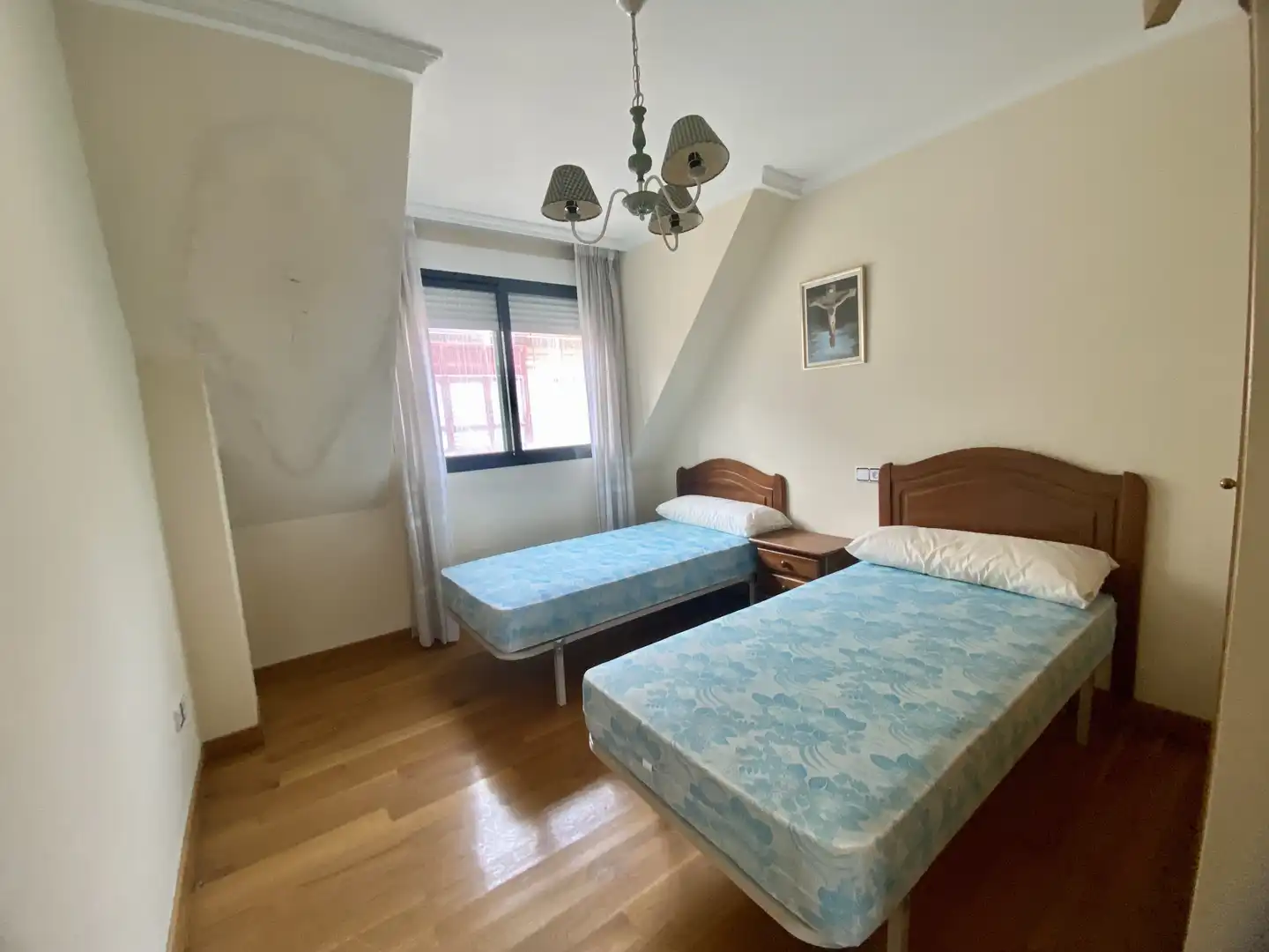 Bedroom of Attic for sale in O Grove    with Parquet flooring, Terrace and Storage room
