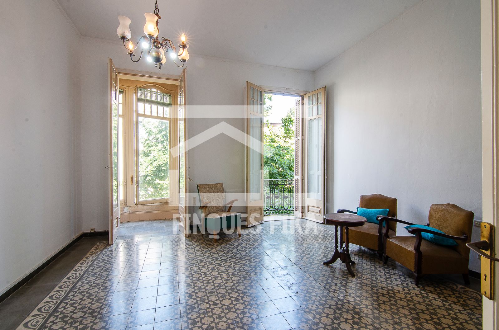 Living room of House or chalet for sale in Mataró  with Heating, Terrace and Balcony