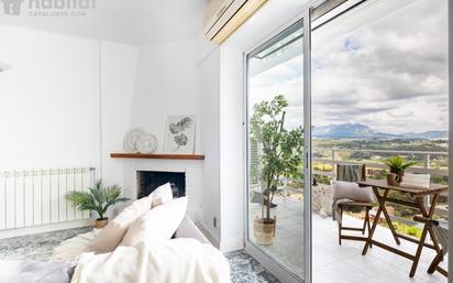 Bedroom of House or chalet for sale in Castellví de Rosanes  with Air Conditioner, Heating and Private garden
