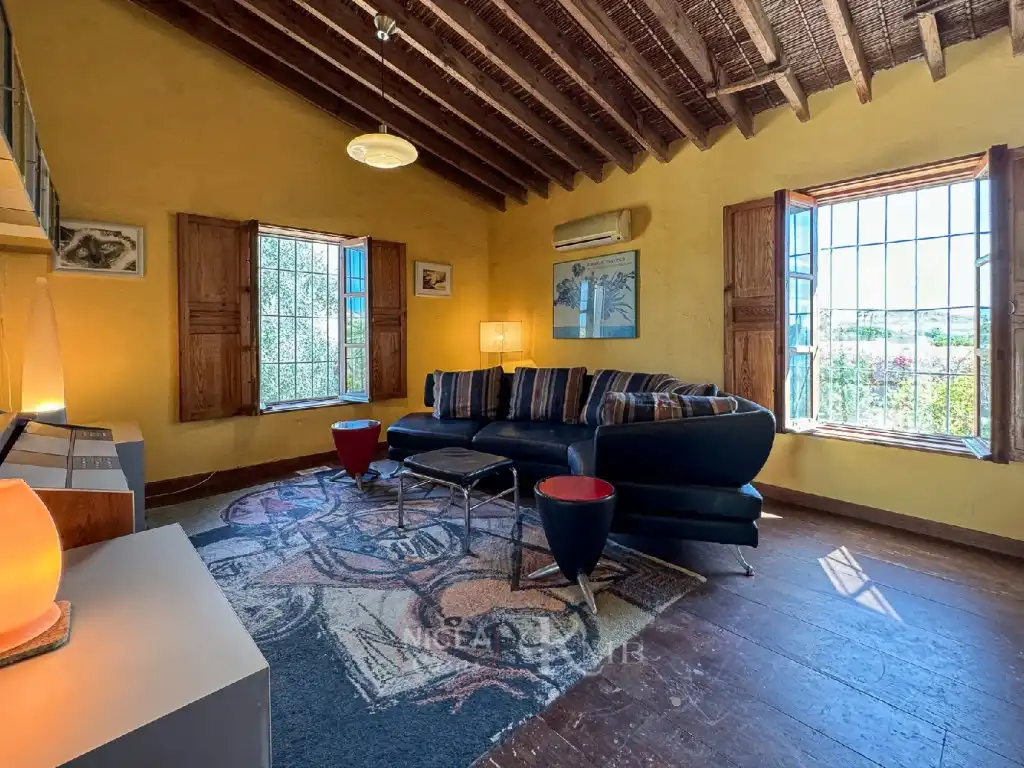 Sala d'estar de Casa o xalet en venda en Antas amb Jardí privat, Terrassa i Piscina