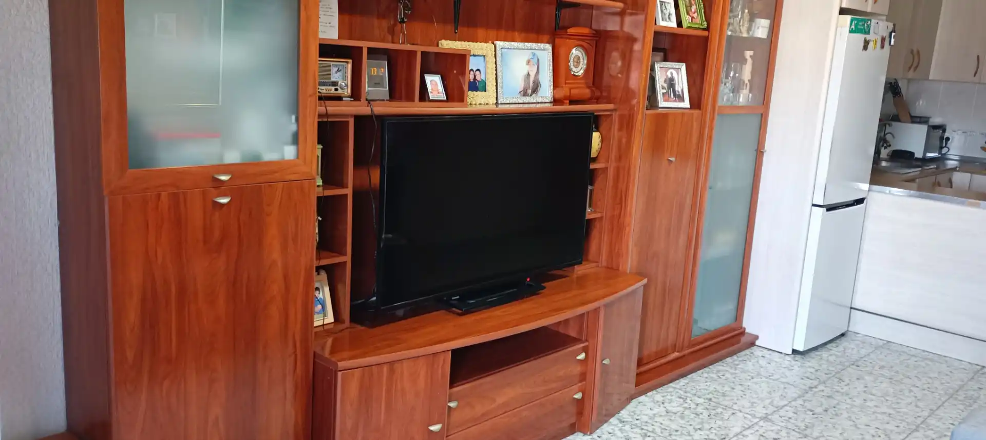 Sala de estar de Apartamento en venta en Mazarrón con Calefacción, Amueblado y Horno