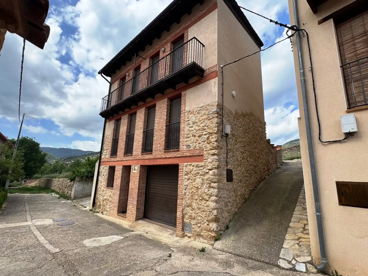Vista exterior de Casa o chalet en venta en Herbers con Terraza y Amueblado