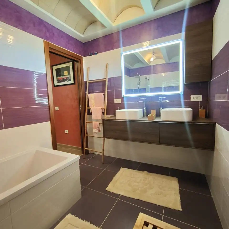 Baño de Casa o chalet en venta en Telde con Jardín privado, Parquet y Terraza