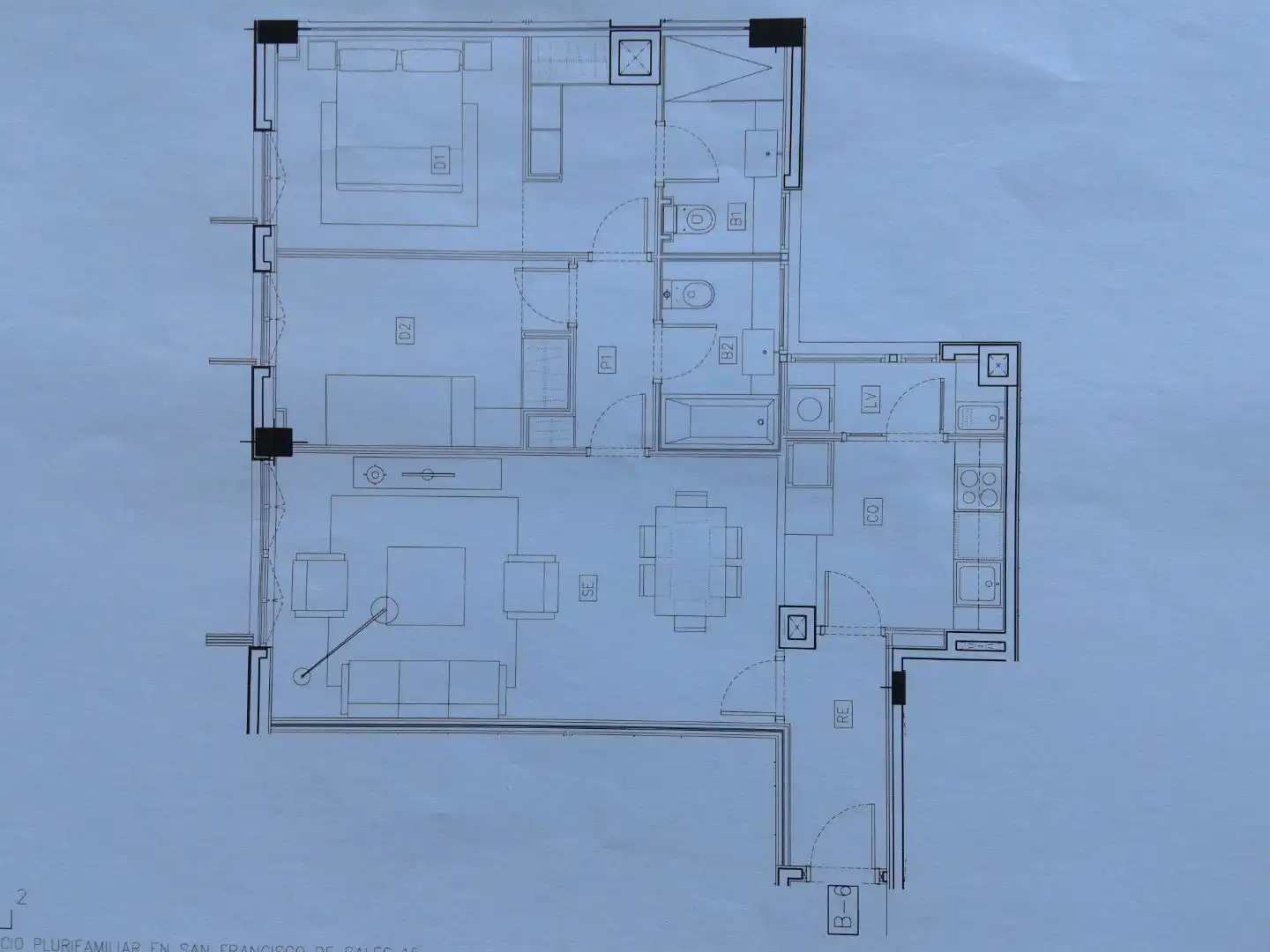 Flat for rent in Madrid  with Air Conditioner, Parquet flooring and Storage room