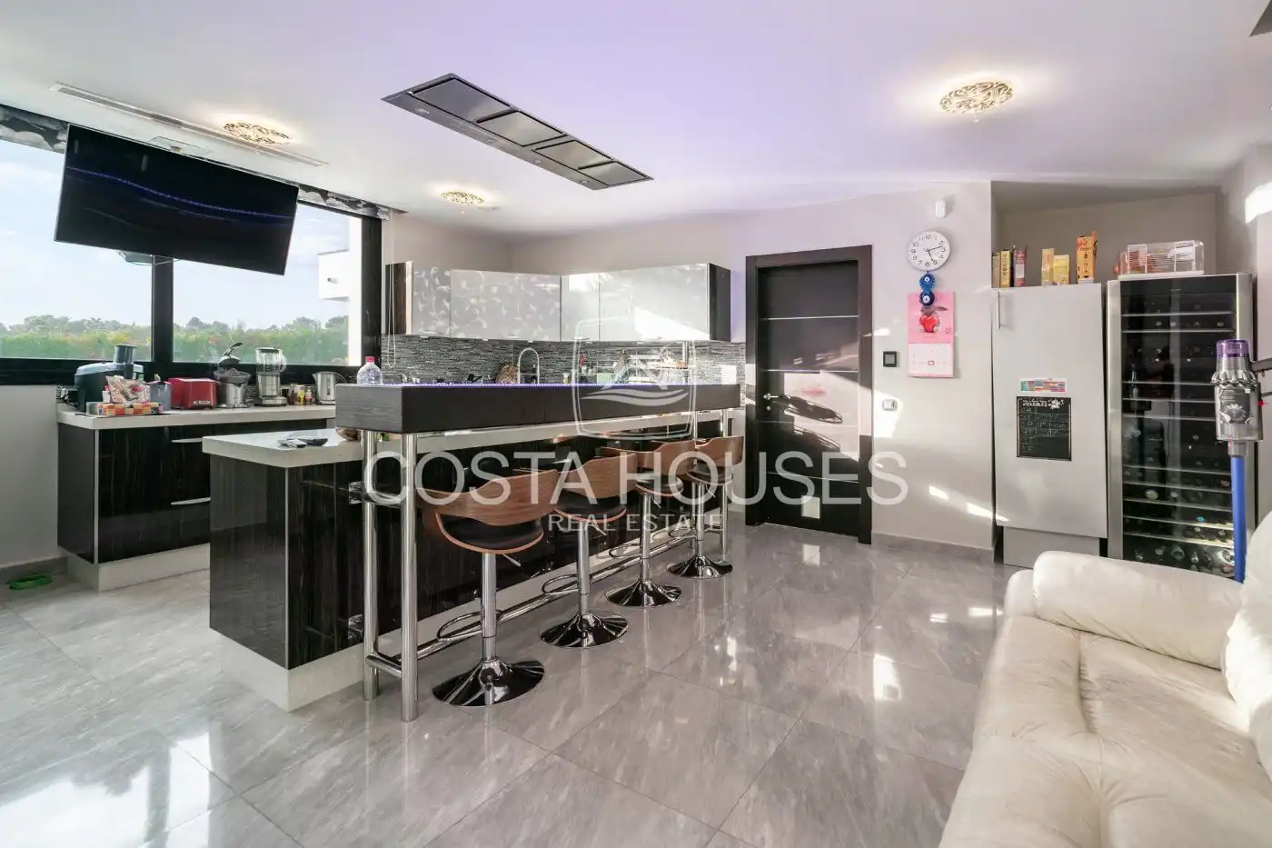 Kitchen of Houses for sale in Jávea / Xàbia  with Air Conditioner, Private garden and Terrace
