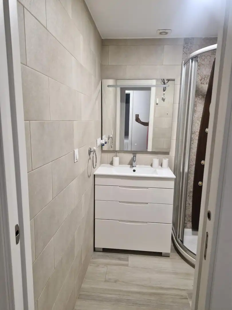 Bathroom of Houses for rent in Punta Umbría  with Air Conditioner and Furnished