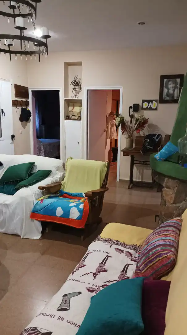 Sala de estar de Finca rústica en venta en Almoguera con Jardín privado y Piscina