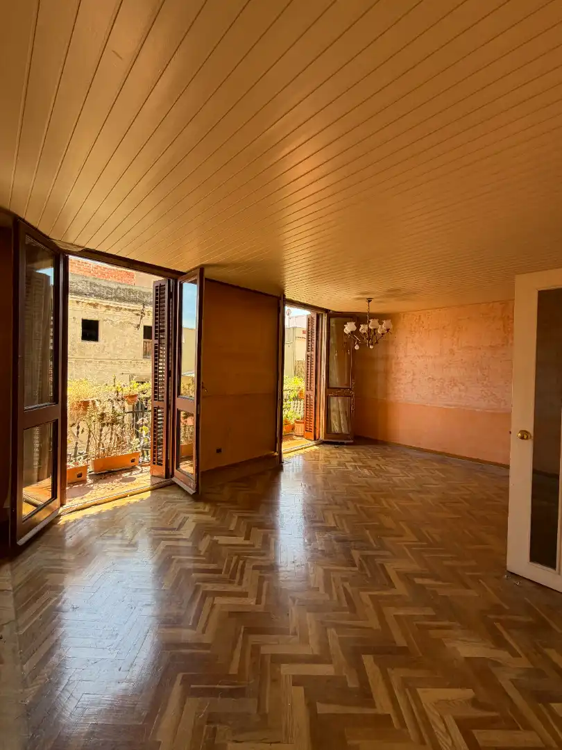 Living room of Flat for sale in Barcelona  with Oven and Balcony