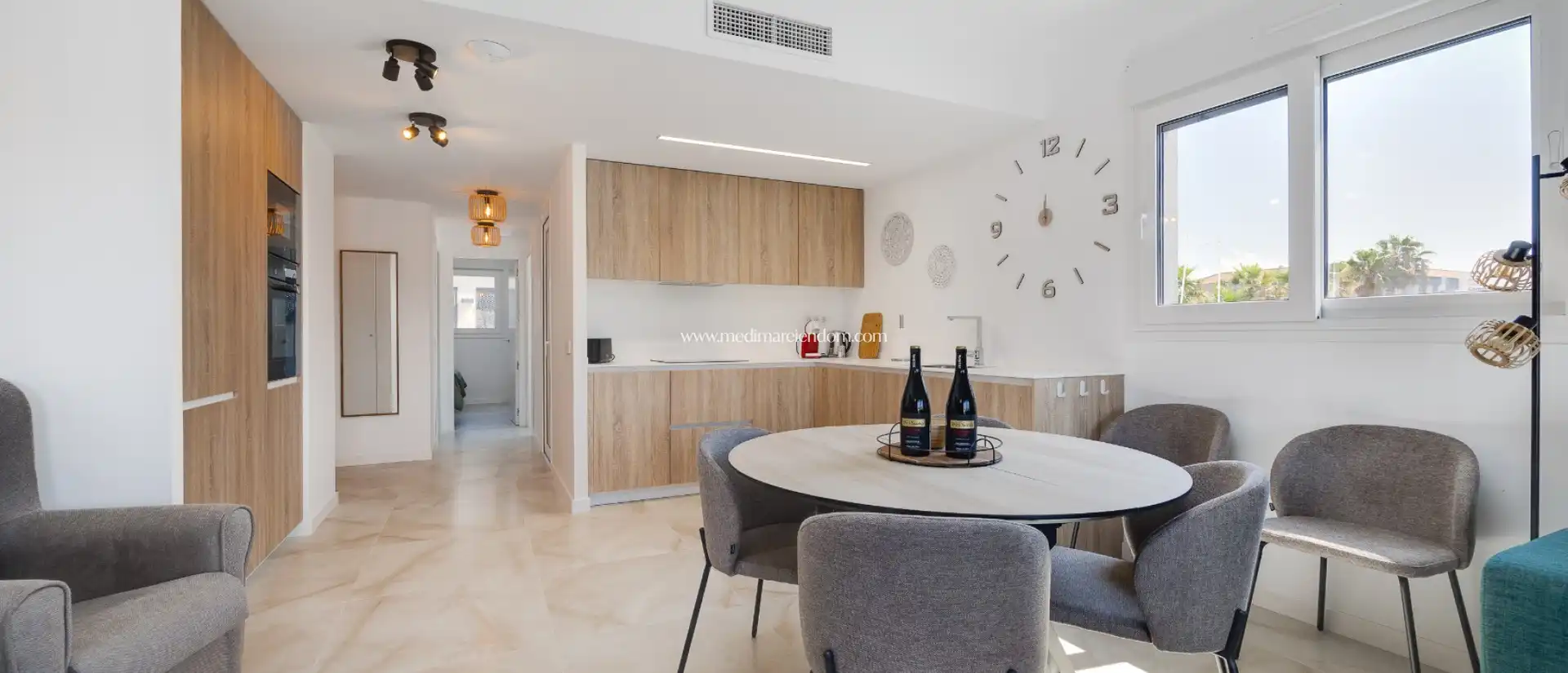 Kitchen of Flat for sale in Orihuela  with Air Conditioner, Heating and Private garden