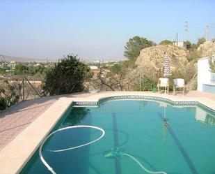 Swimming pool of House or chalet for sale in Alicante / Alacant  with Heating, Private garden and Terrace