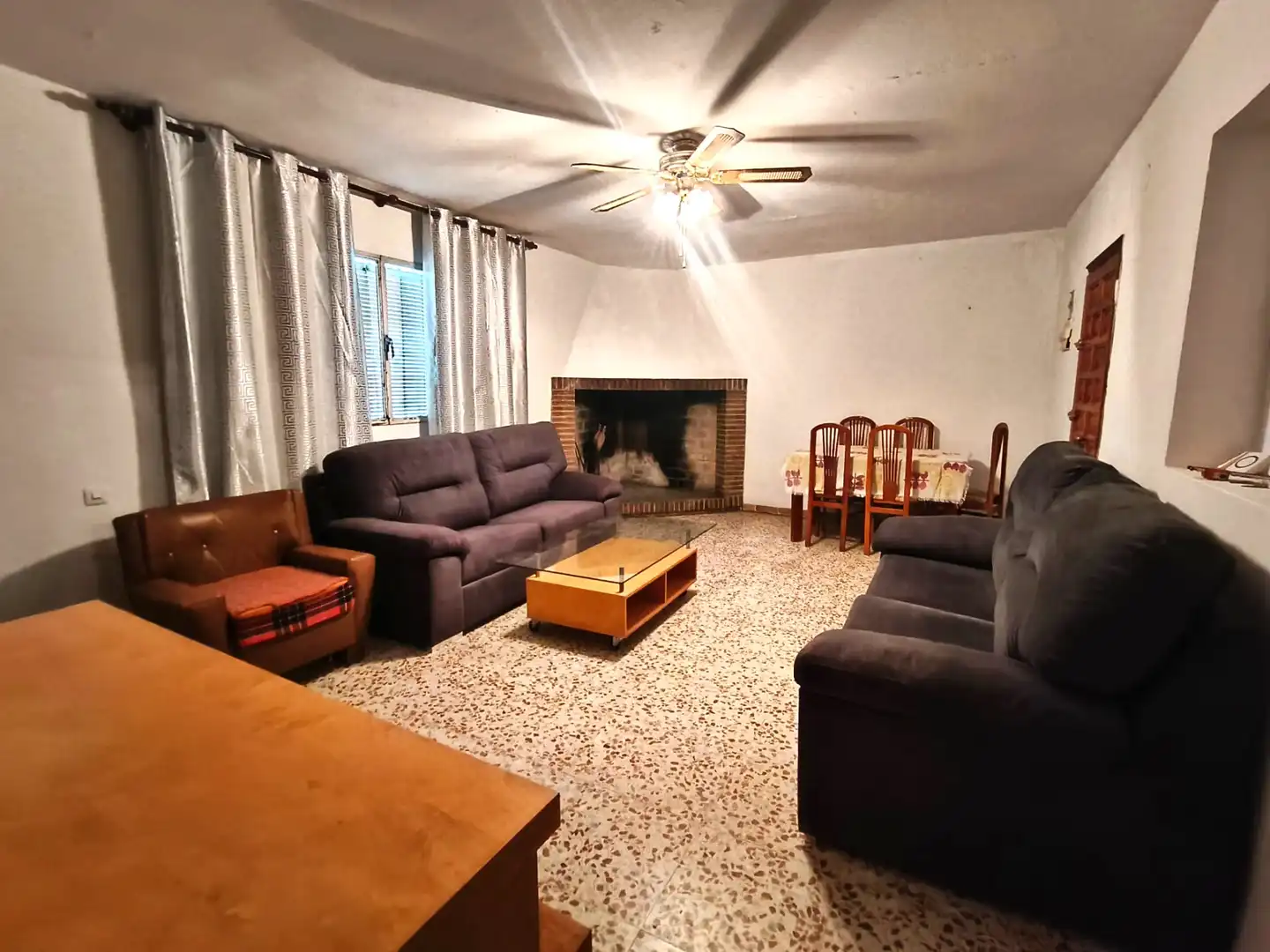 Sala de estar de Casa o chalet en venta en Las Ventas de Retamosa con Jardín privado y Piscina