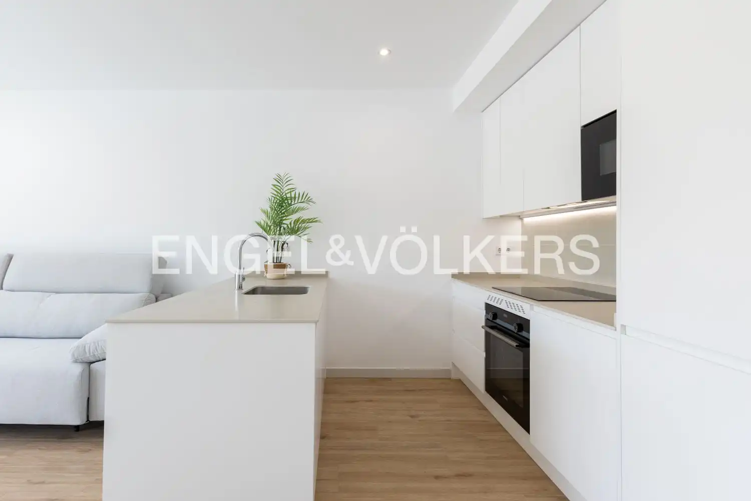 Kitchen of Flat for rent in Jávea / Xàbia  with Air Conditioner, Heating and Terrace