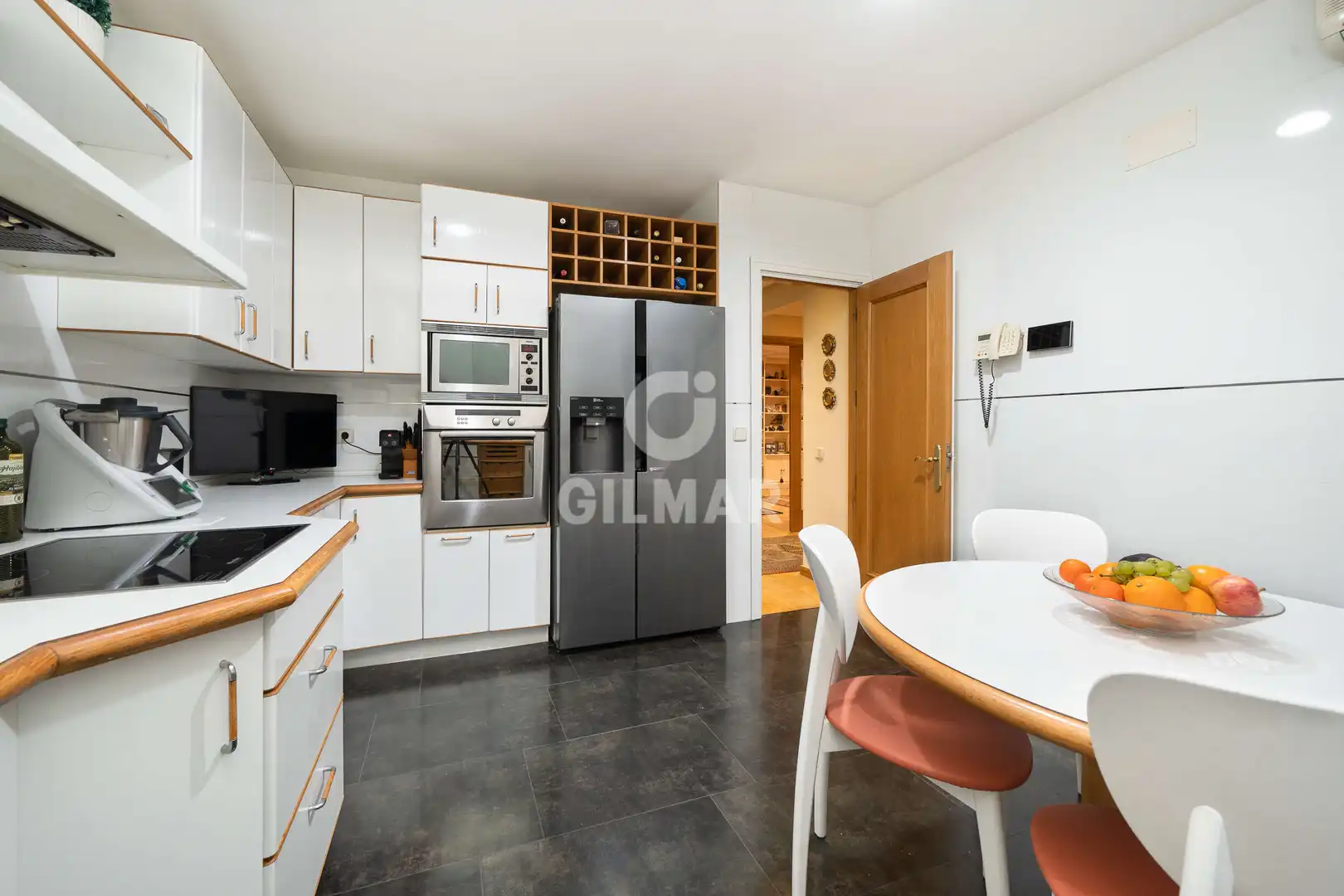 Kitchen of Detached homes for sale in Madrid  with Heating, Private garden and Swimming Pool