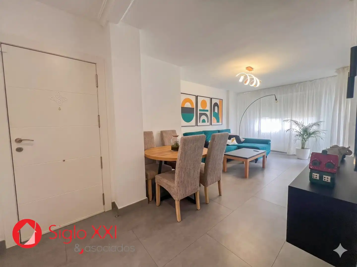 Wohnzimmer von Wohnung zum Verkauf in Vila-real mit Klimaanlage, Terrasse und Balkon