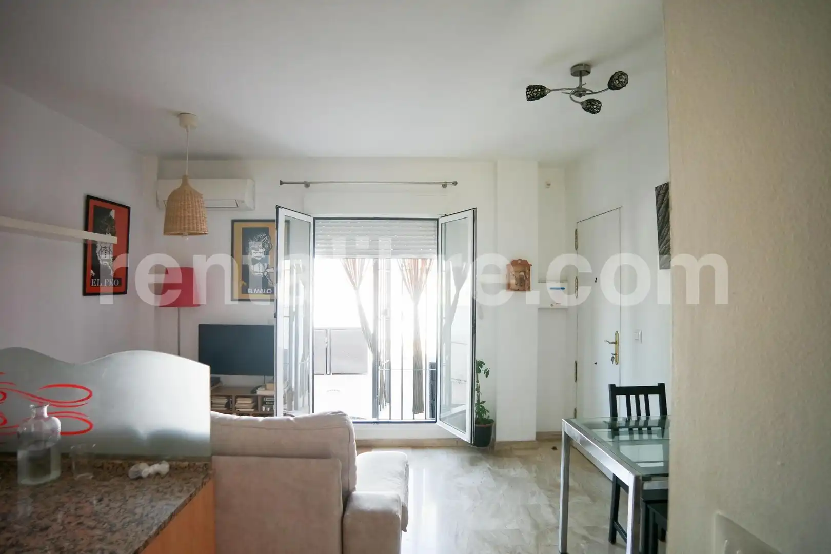 Living room of Attic for sale in Jerez de la Frontera  with Air Conditioner, Terrace and Furnished