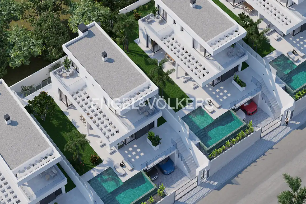 Casa con piscina en venta en Balcón de Finestrat - Terra Marina