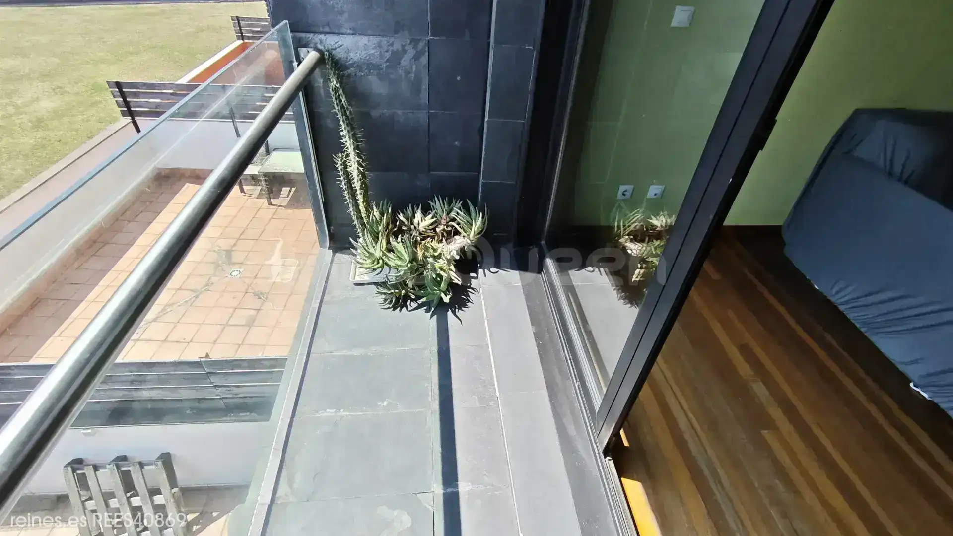 Balcony of Flat for sale in El Astillero    with Heating, Terrace and Furnished