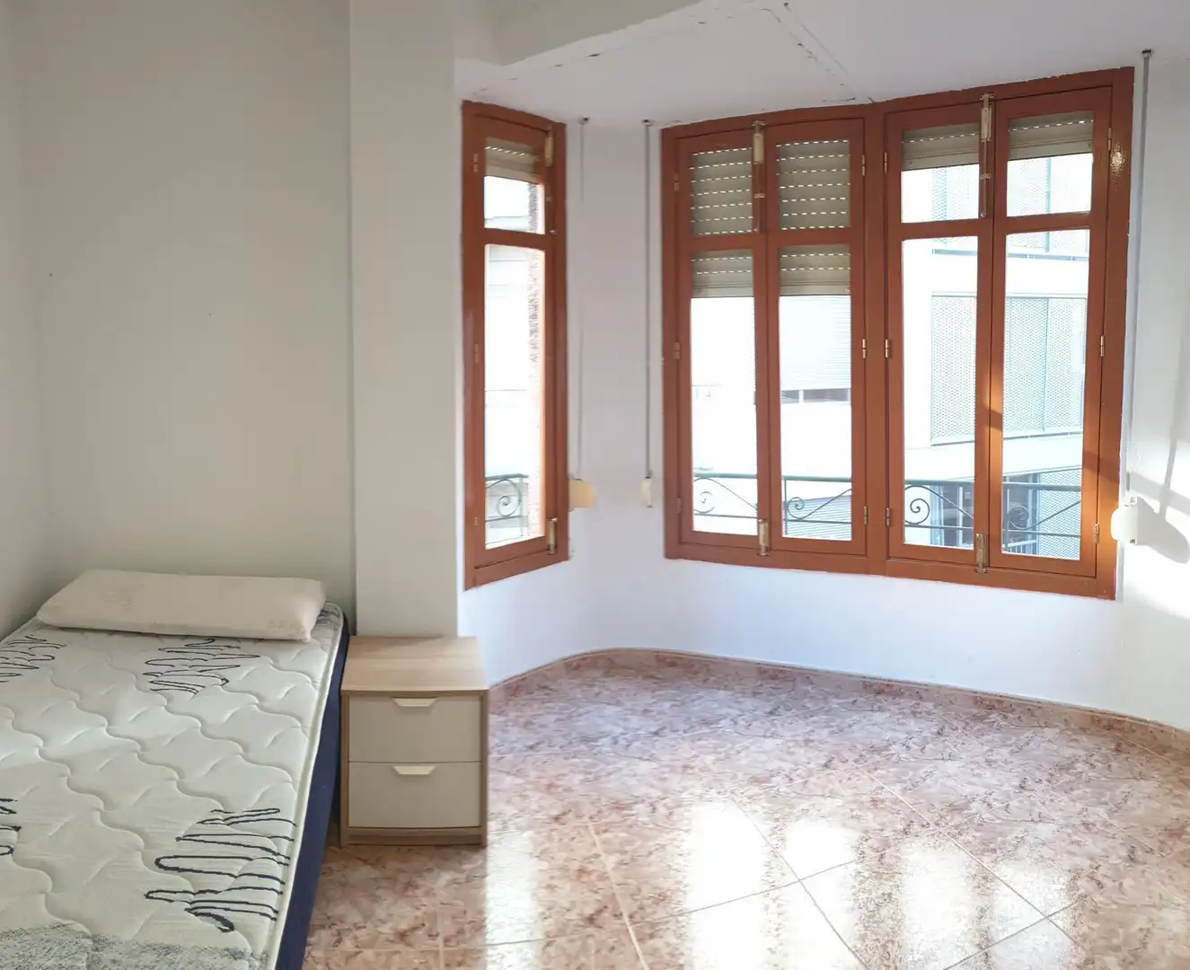 Bedroom of Flat for rent in Murcia  with Air Conditioner, Heating and Private garden