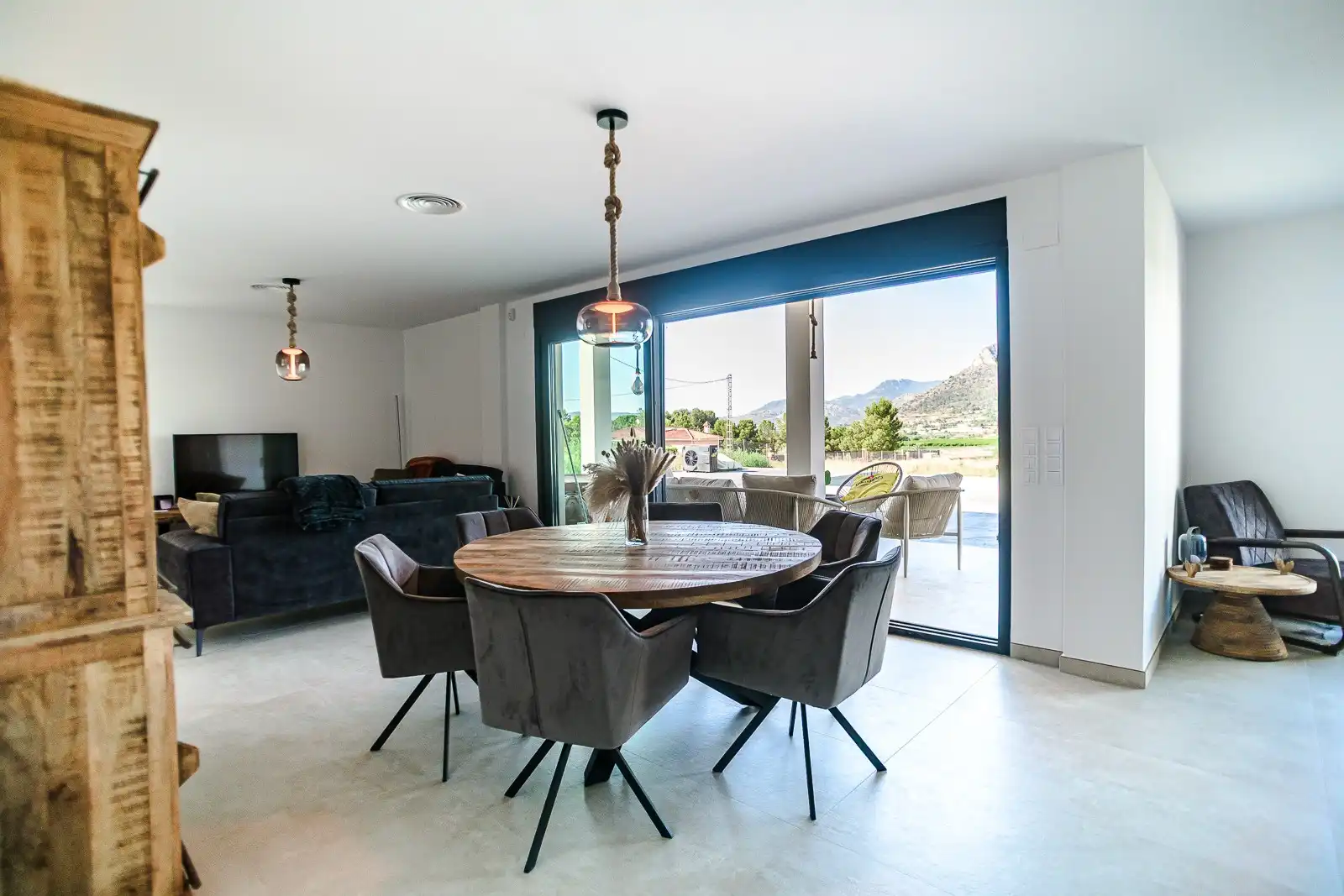 Comedor de Casa o chalet en venta en Aspe con Aire acondicionado, Calefacción y Jardín privado