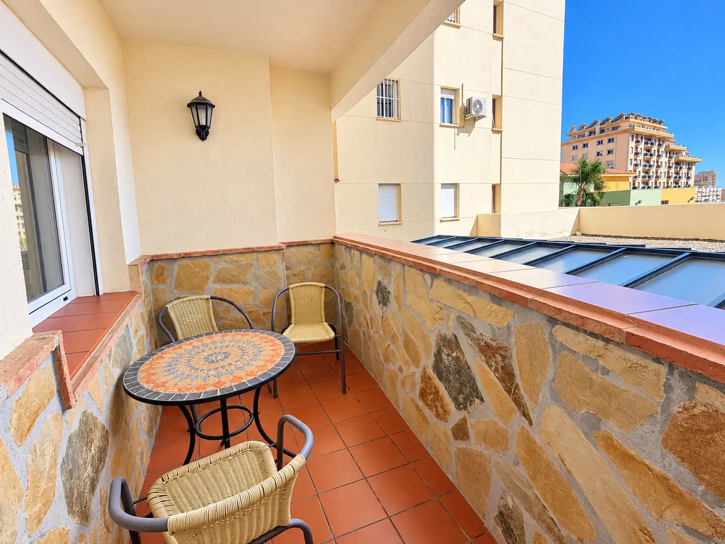 Terrassa de Apartament en venda en Los Boliches 