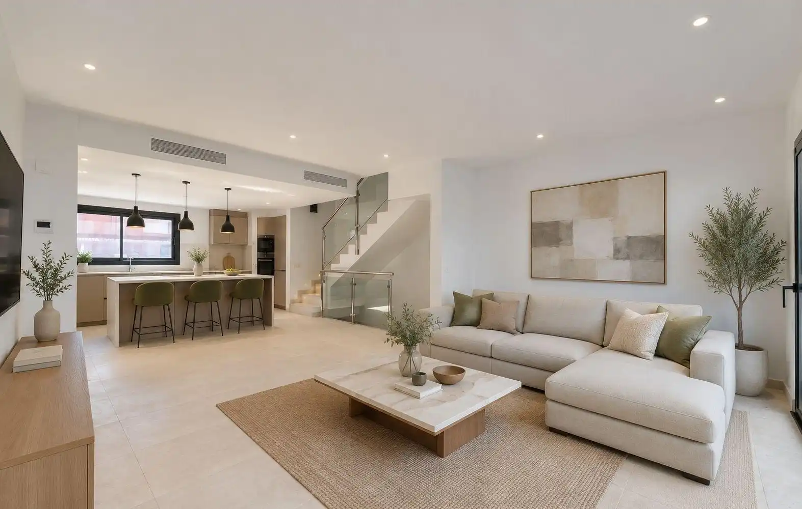 Maison mitoyenne avec piscine à vendre à Las Lagunas