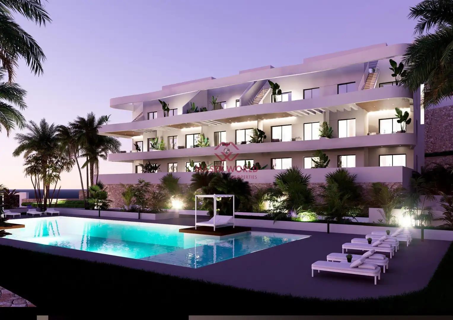 Penthouse mit Pool zum Verkauf in Balcón de Finestrat - Terra Marina