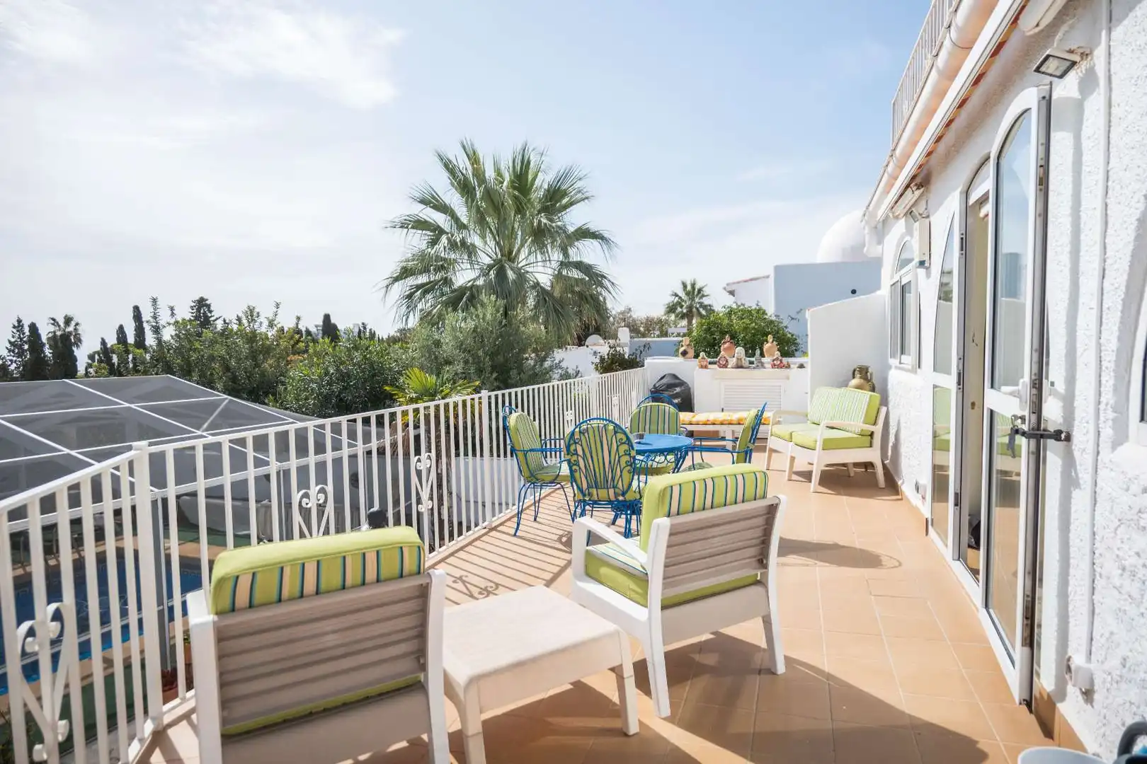 Terrassa de Casa o xalet en venda en Mojácar amb Aire condicionat, Calefacció i Jardí privat