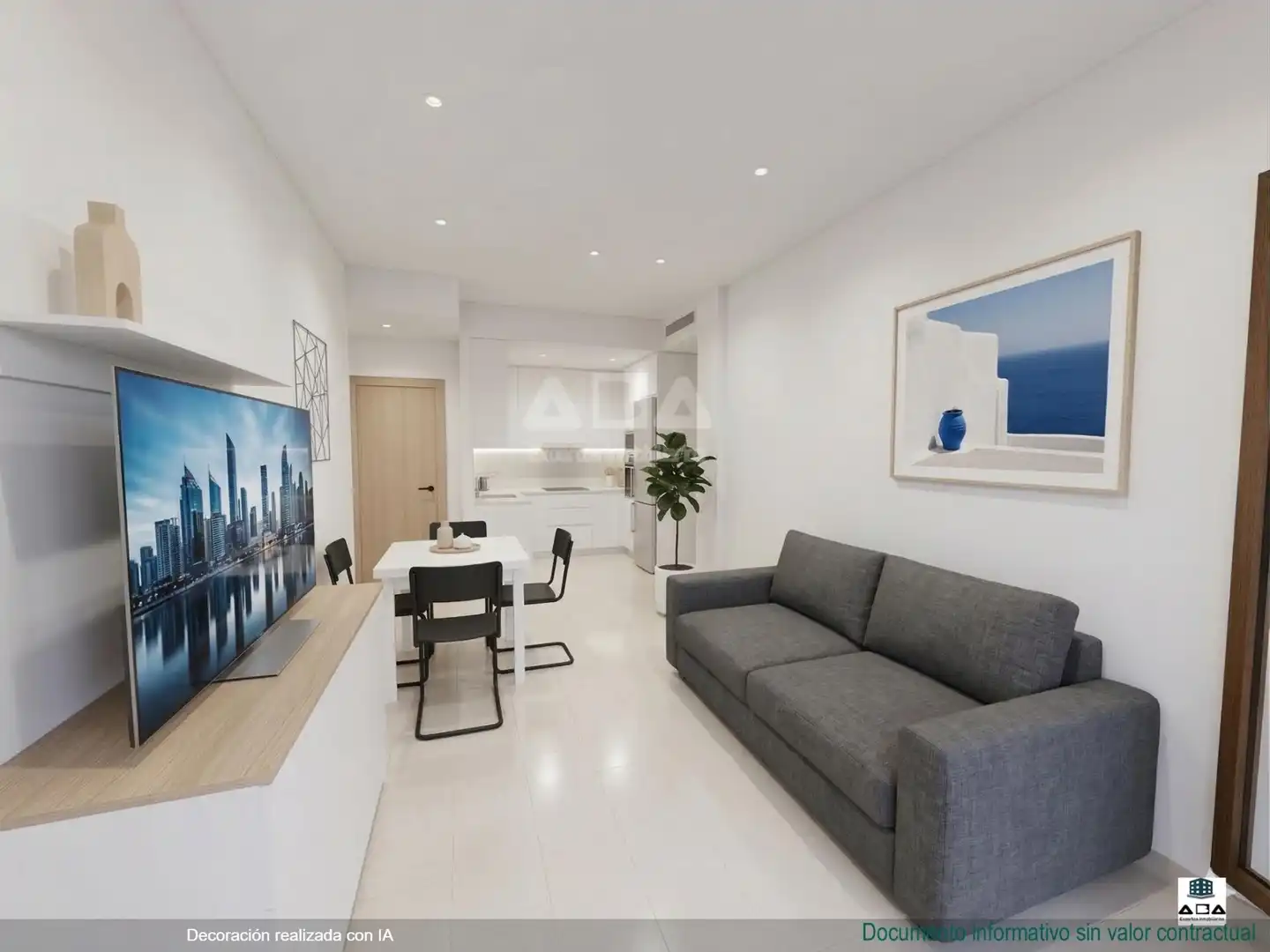 Sala d'estar de Planta baixa en venda en Alcalà de Xivert amb Aire condicionat, Calefacció i Jardí privat