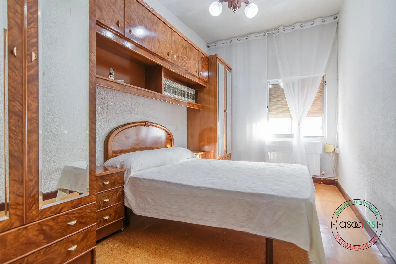Bedroom of Flat for sale in Cudillero  with Heating and Furnished