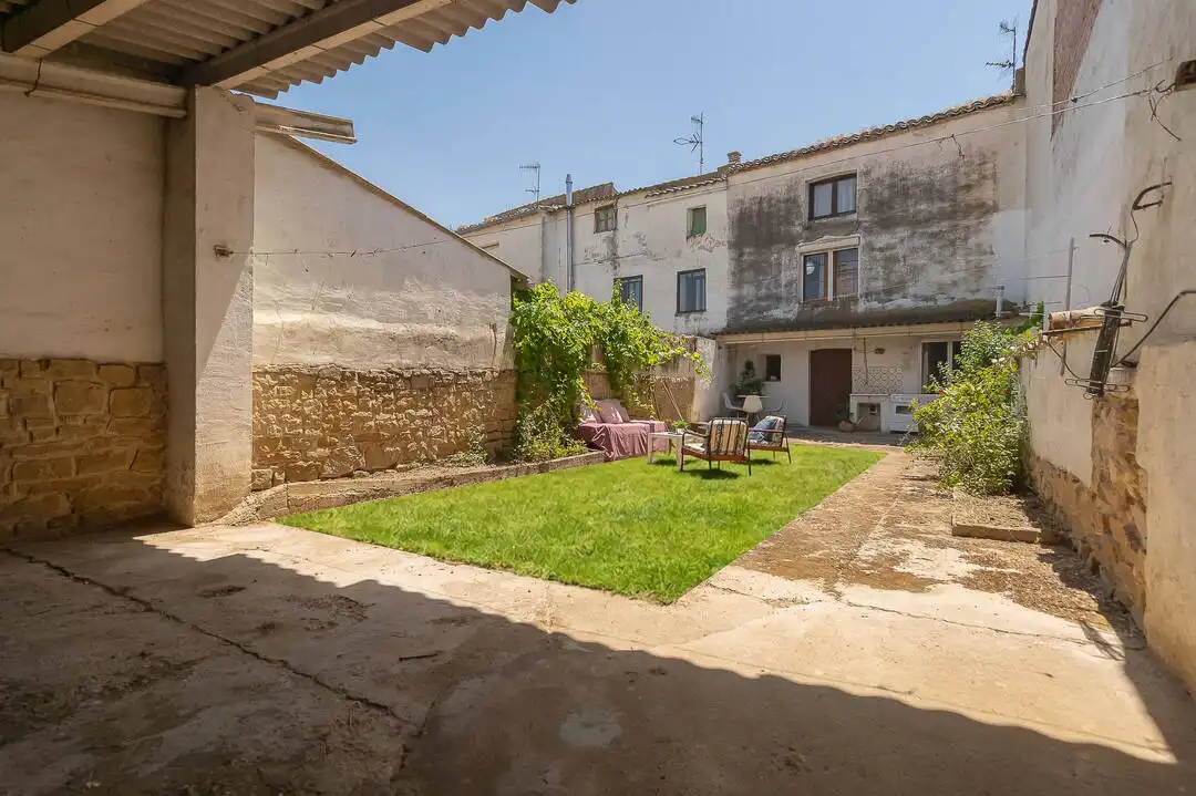 Jardín de Casa adosada en venta en Berbinzana con Trastero
