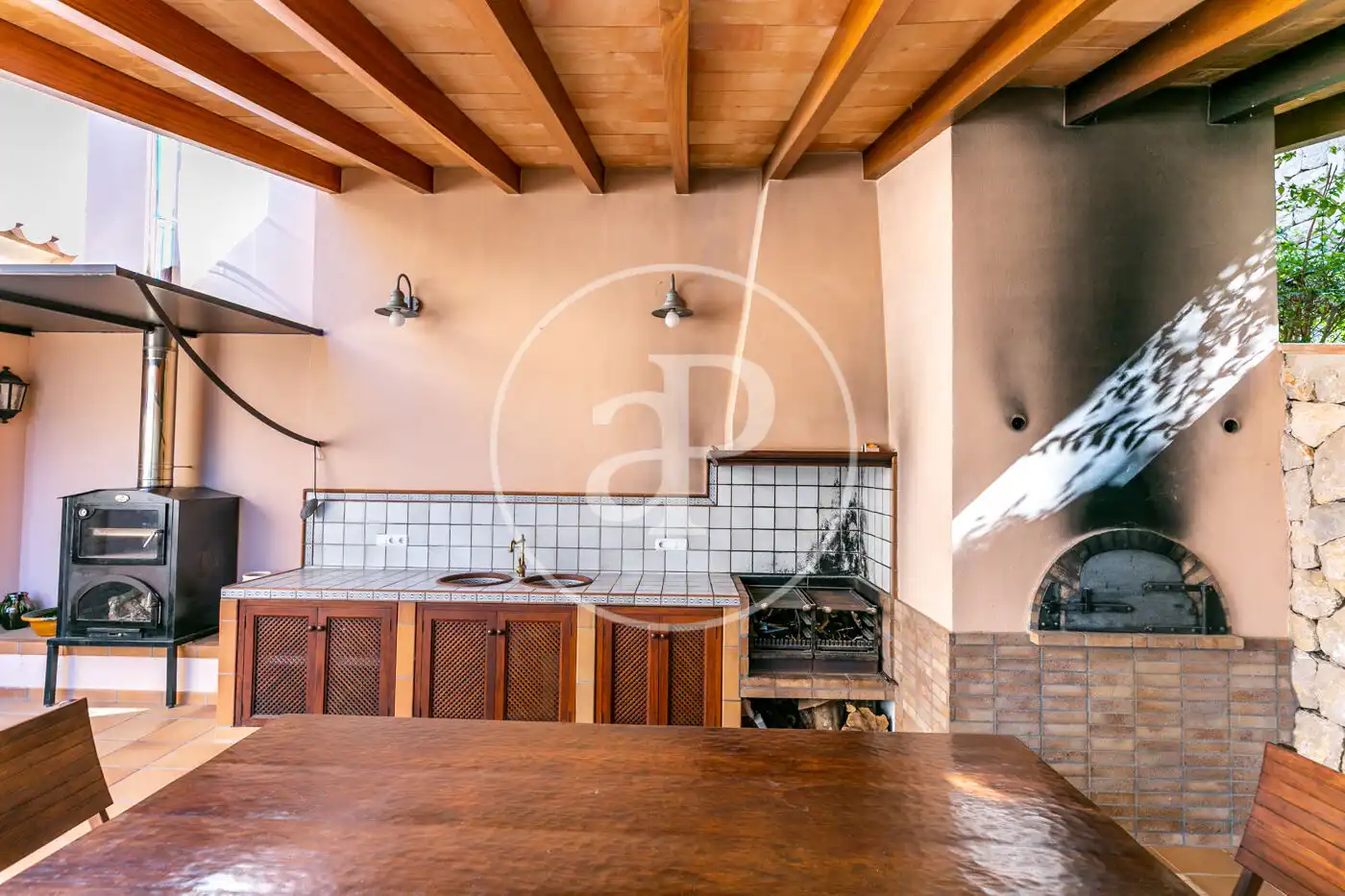Kitchen of Houses for rent in Bunyola  with Air Conditioner, Heating and Private garden