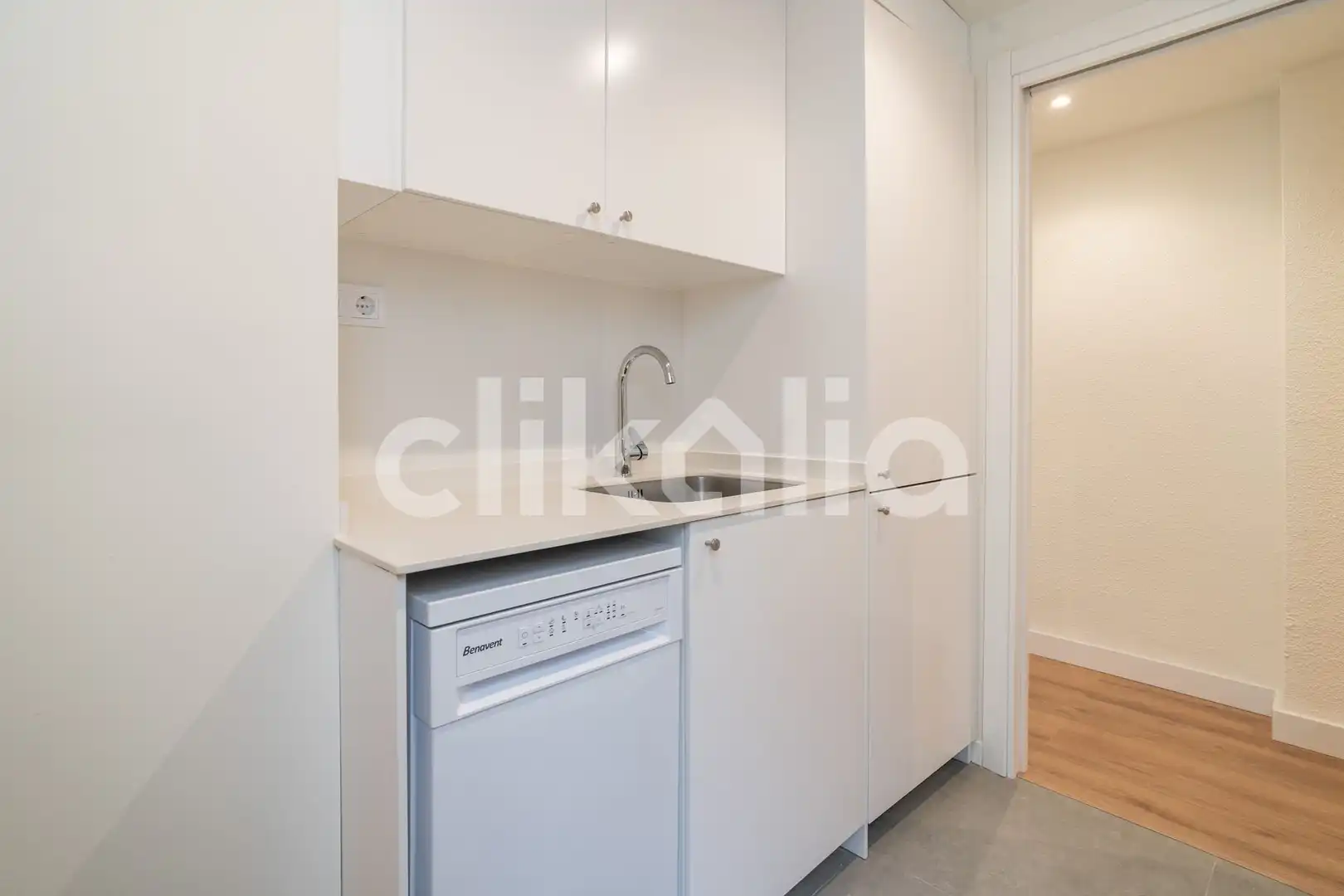 Cocina de Piso de alquiler en Quart de Poblet con Terraza