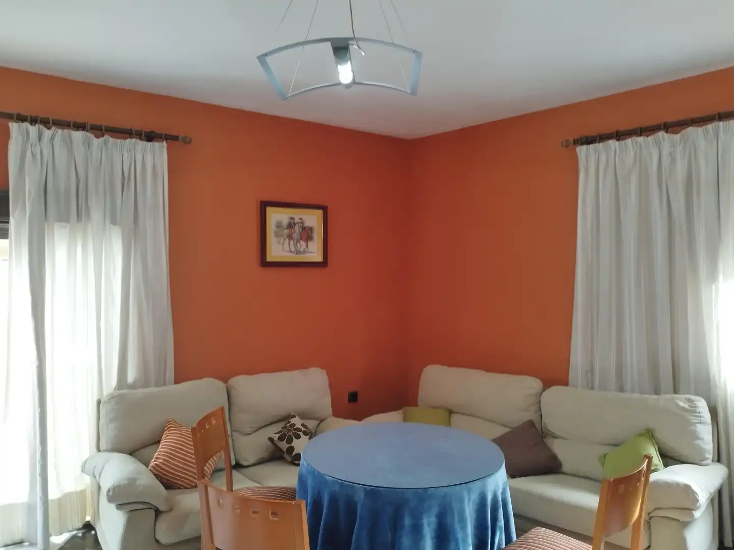 Sala de estar de Dúplex en venta en Santa Olalla del Cala con Terraza