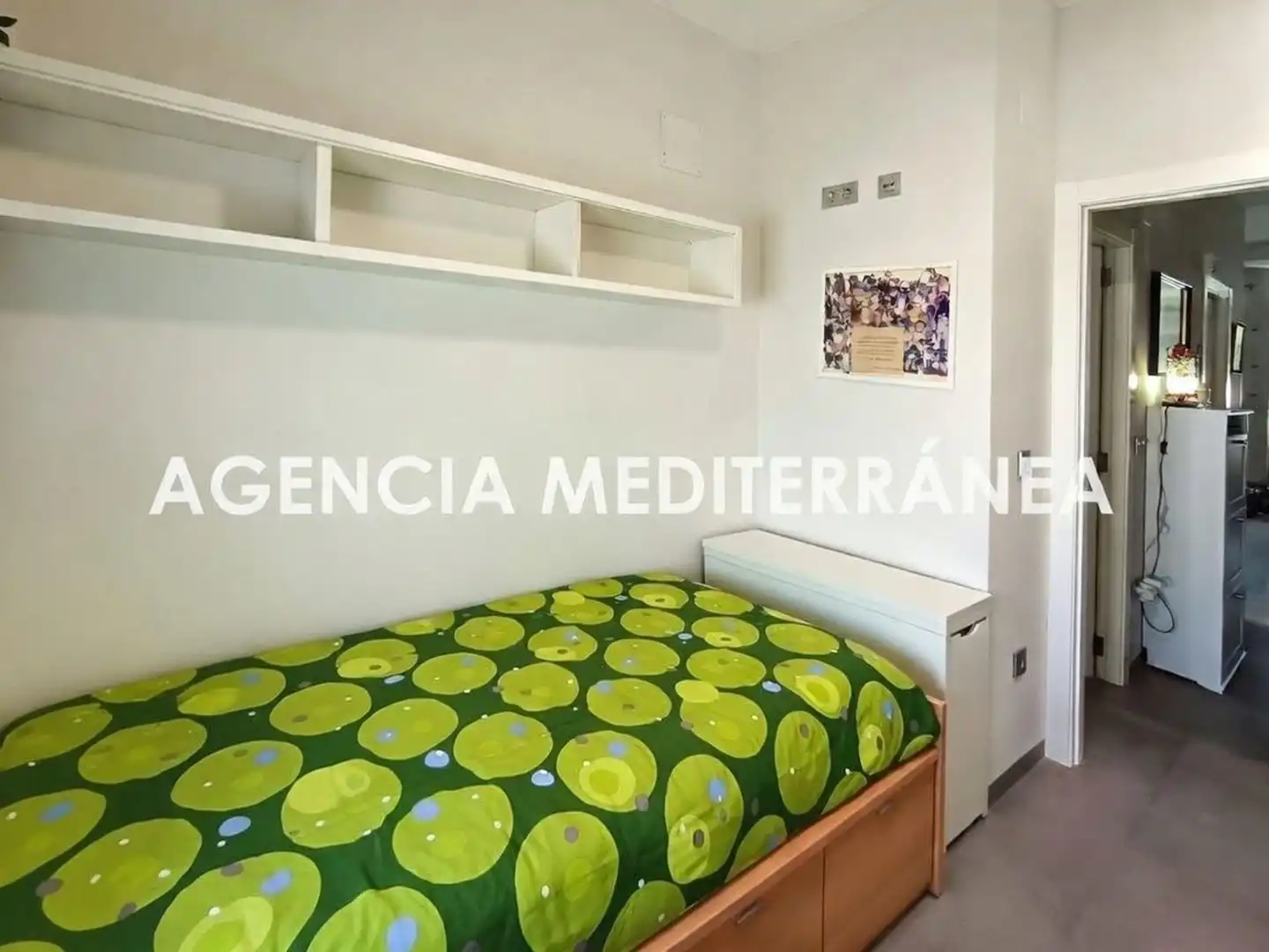 Bedroom of Attic for sale in Valencia  with Air Conditioner, Heating and Terrace