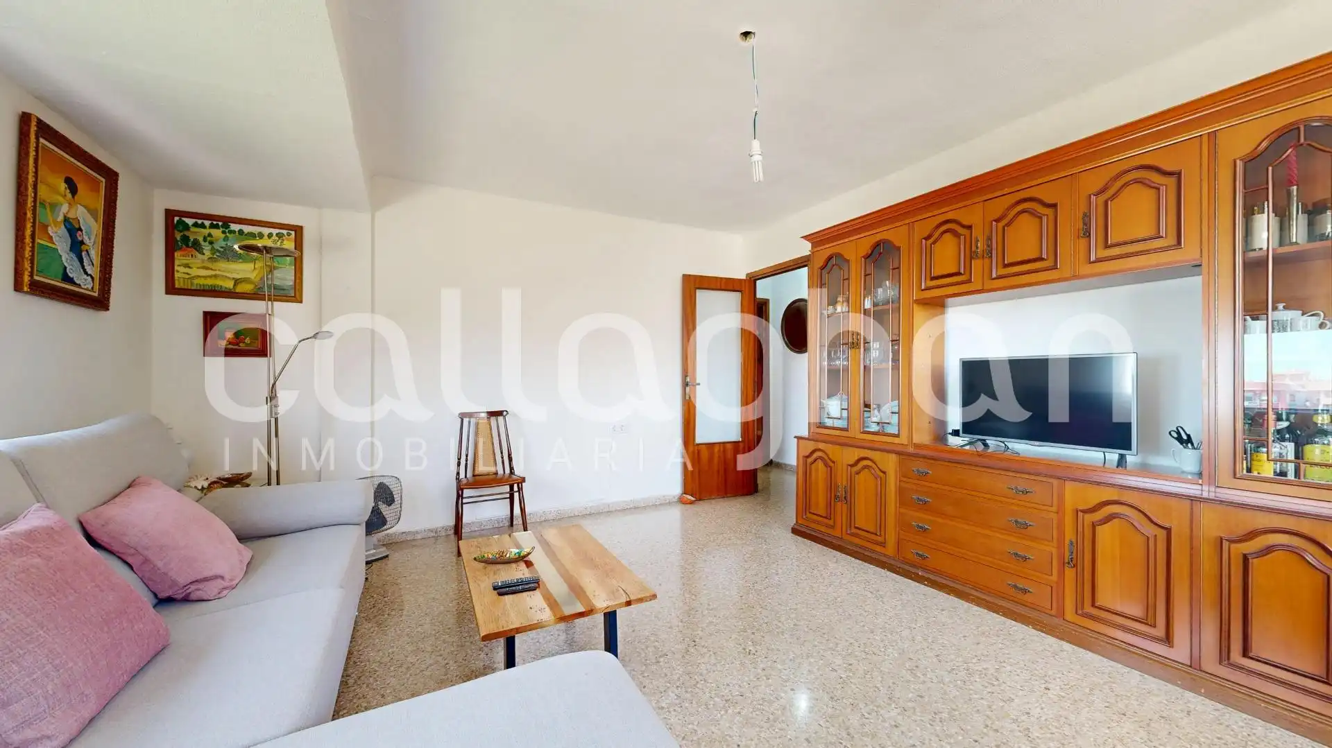 Sala de estar de Ático en venta en Valencia con Terraza