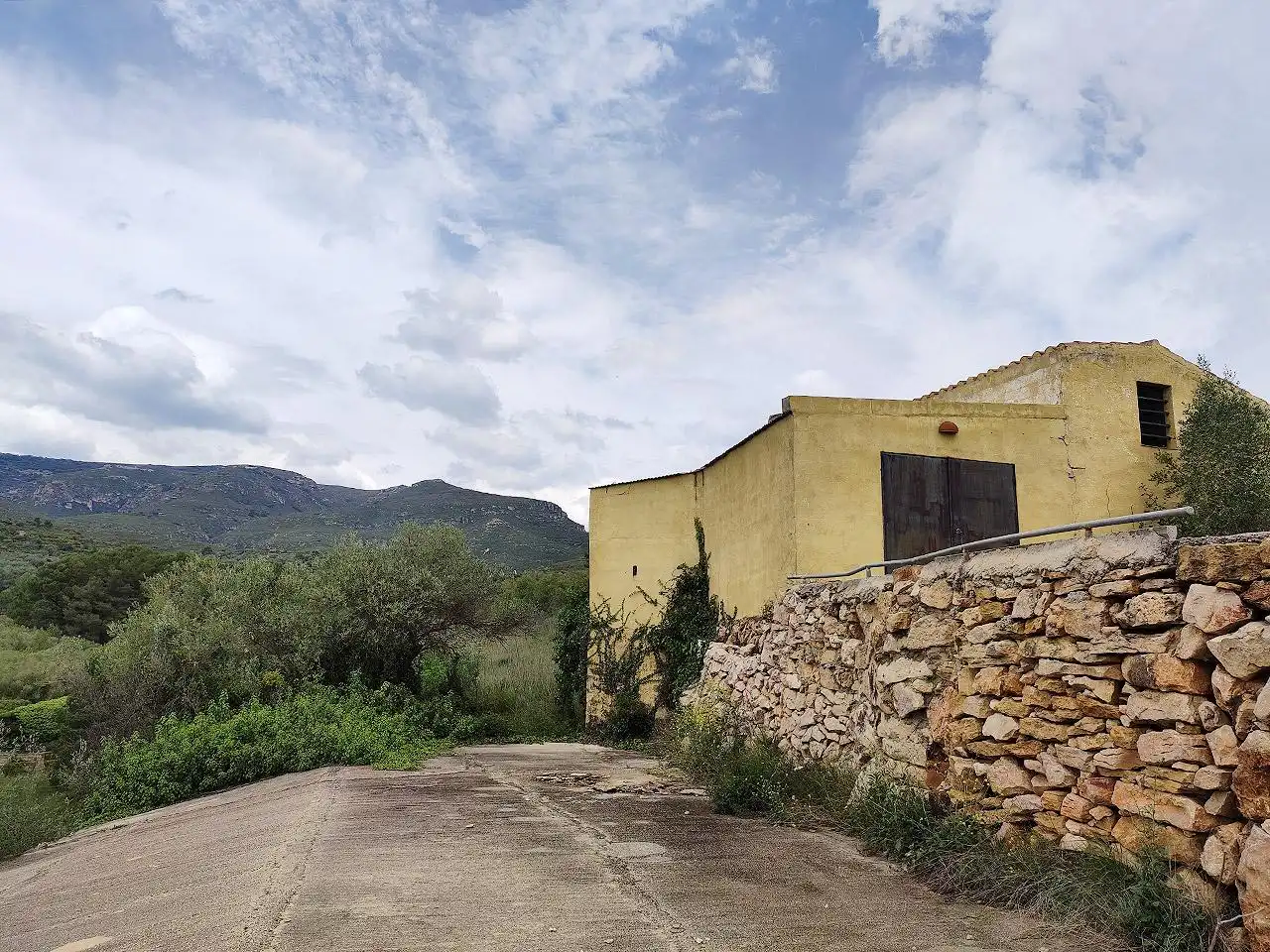 Vista exterior de Finca rústica en venta en La Sénia con Terraza