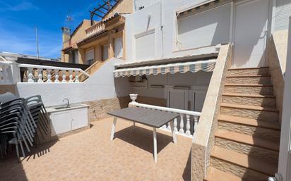 Terrace of Single-family semi-detached for sale in Torrevieja  with Air Conditioner, Private garden and Terrace