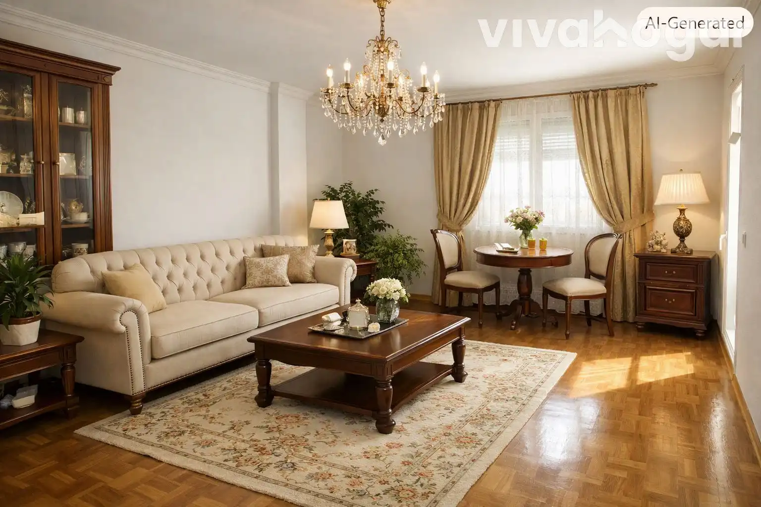 Sala de estar de Piso en venta en Fuenlabrada
