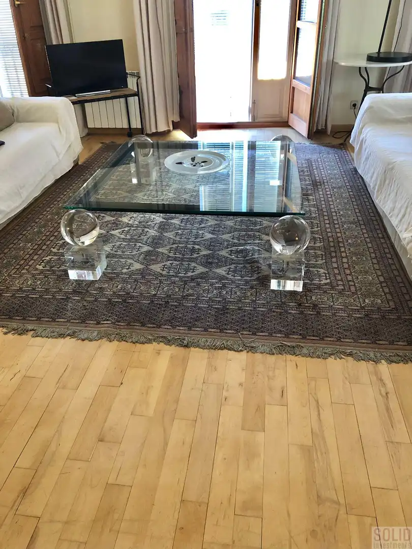 Living room of Flat for rent in Valencia  with Air Conditioner, Heating and Storage room