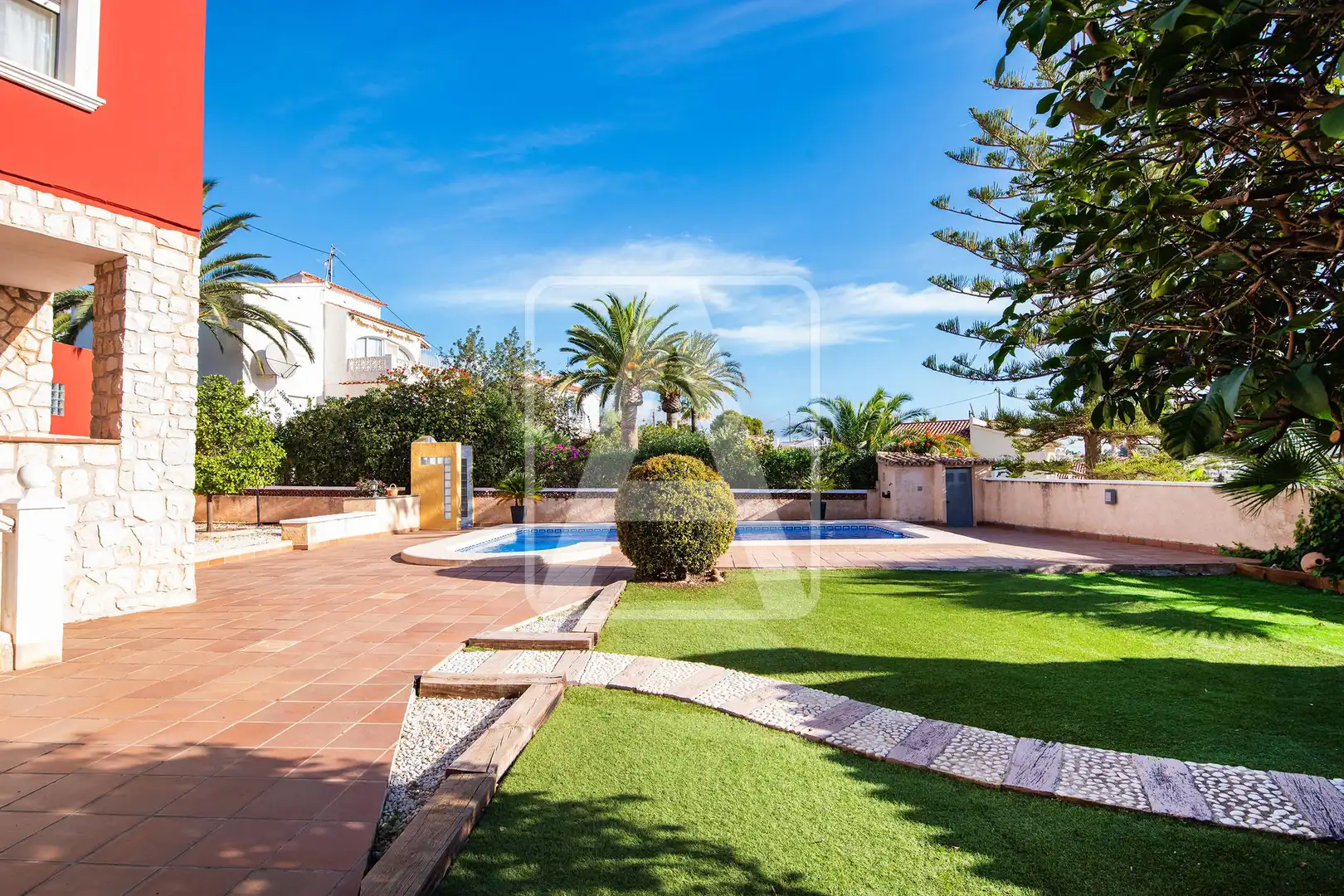 Jardí de Casa o xalet en venda en Calpe / Calp amb Aire condicionat, Calefacció i Jardí privat