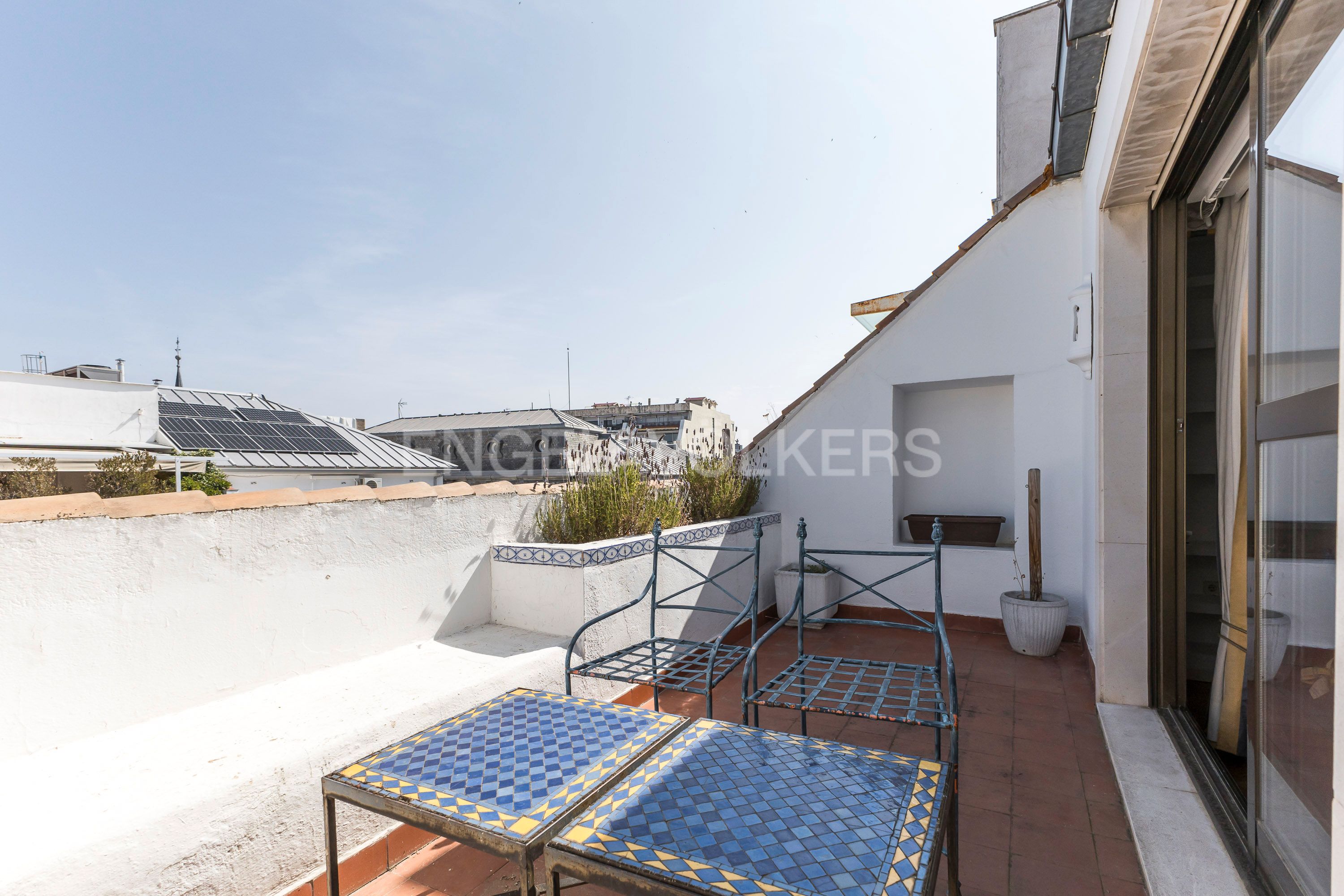 Terraza de Ático en venta en  Madrid Capital con Aire acondicionado, Calefacción y Terraza