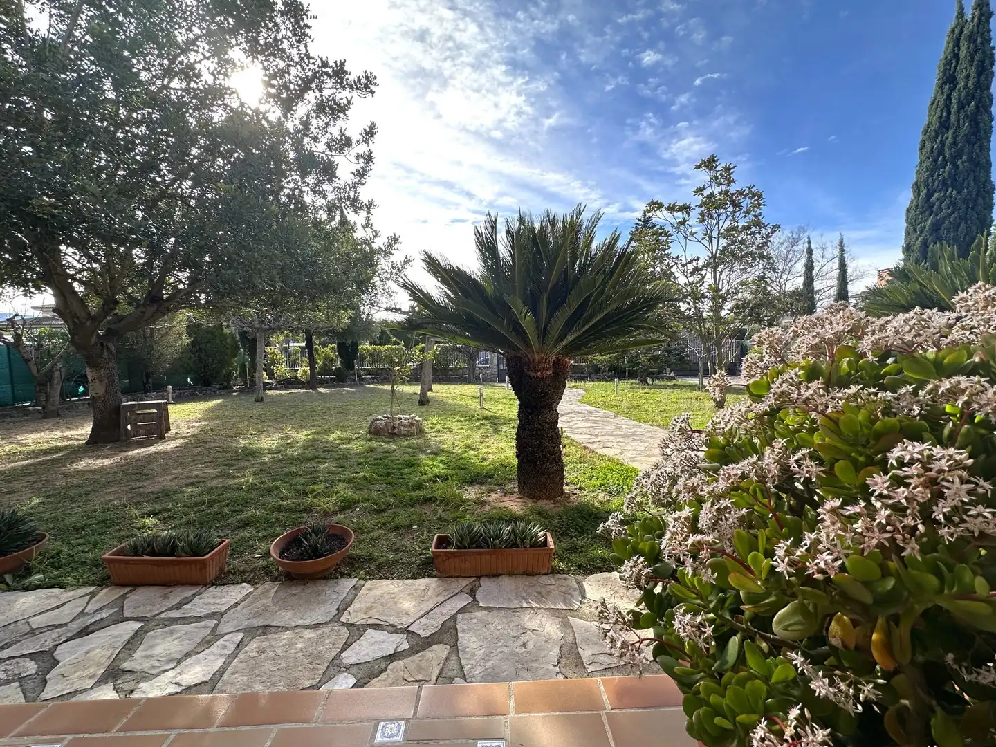 Jardí de Casa o xalet en venda en Ontinyent amb Calefacció, Jardí privat i Terrassa