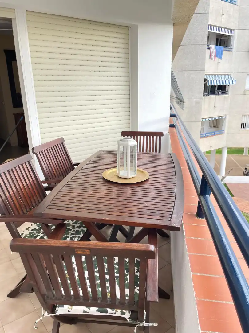 Terrassa de Apartament en venda en El Portil amb Terrassa, Moblat i Piscina comunitària