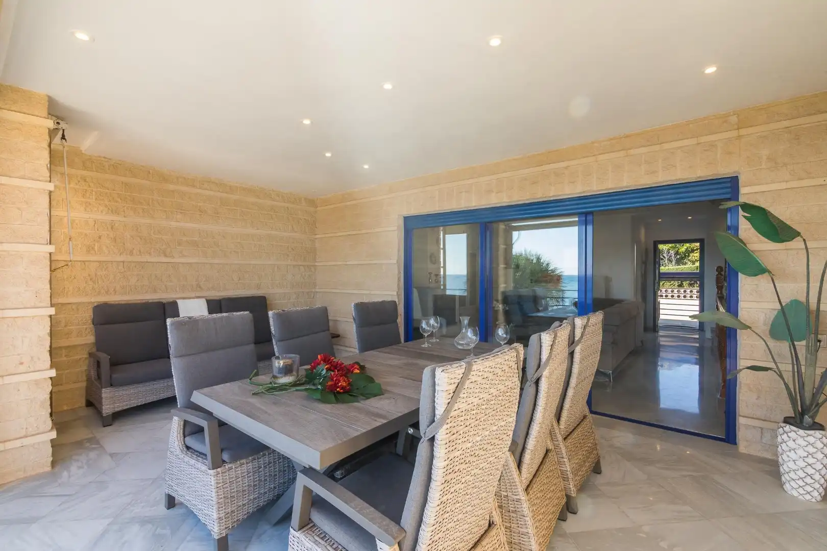 Terraza de Casa o chalet en venta en Santa Pola con Aire acondicionado, Calefacción y Jardín privado