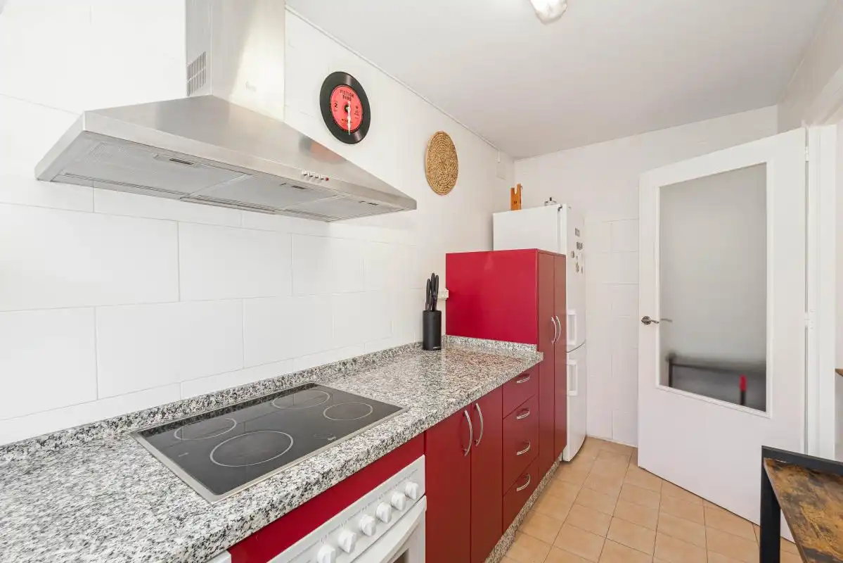 Kitchen of Flat for sale in Camas  with Air Conditioner, Heating and Storage room