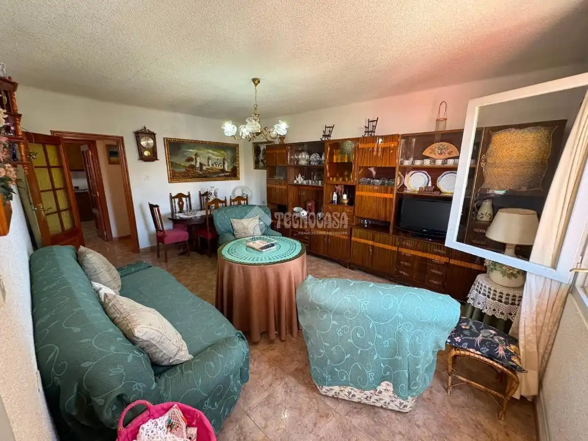 Living room of Flat for sale in Alicante / Alacant  with Furnished and Balcony