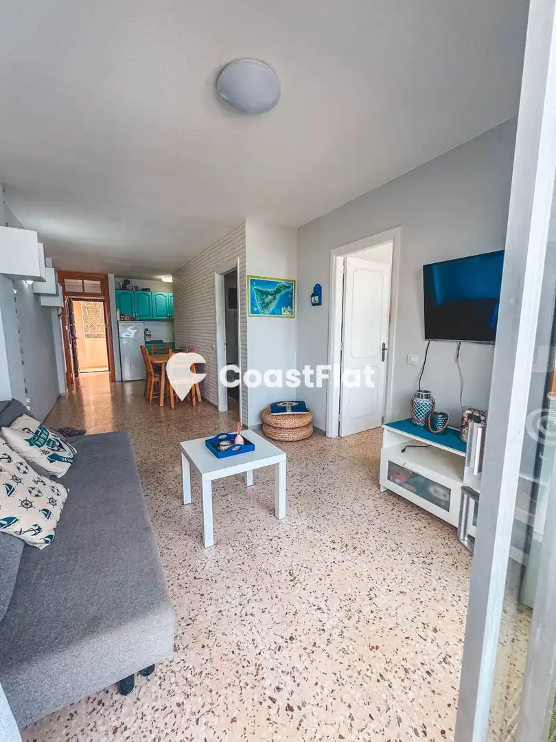 Sala d'estar de Apartament en venda en Tacoronte amb Terrassa i Moblat