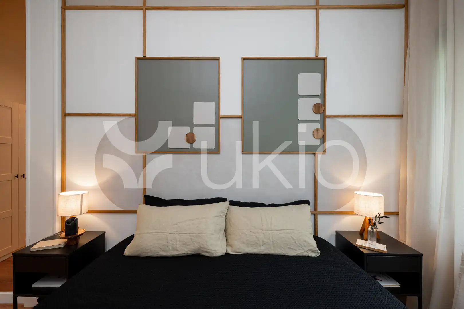 Habitación de Apartamento de alquiler en Madrid con Aire acondicionado, Calefacción y Amueblado