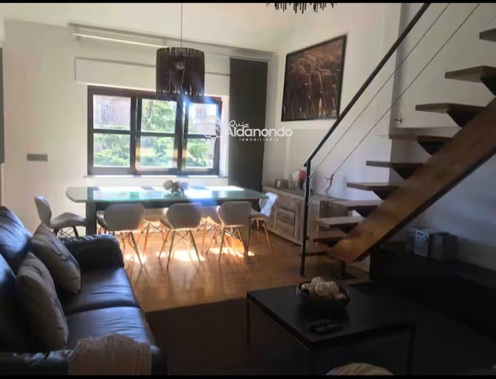Dining room of Duplex to rent in Salamanca Capital  with Furnished