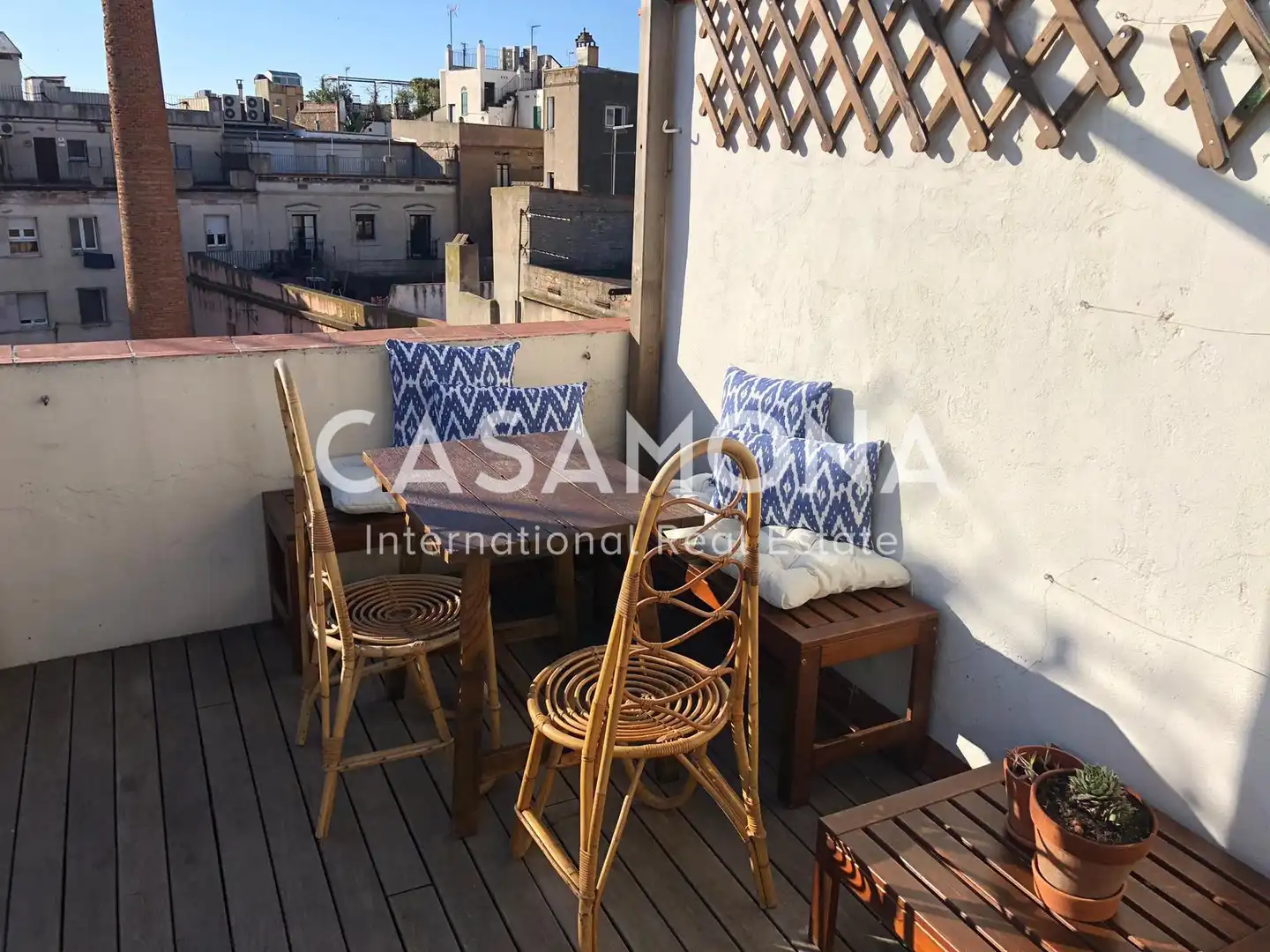Terrasse von Wohnungen zum Verkauf in Barcelona mit Klimaanlage, Heizung und Terrasse